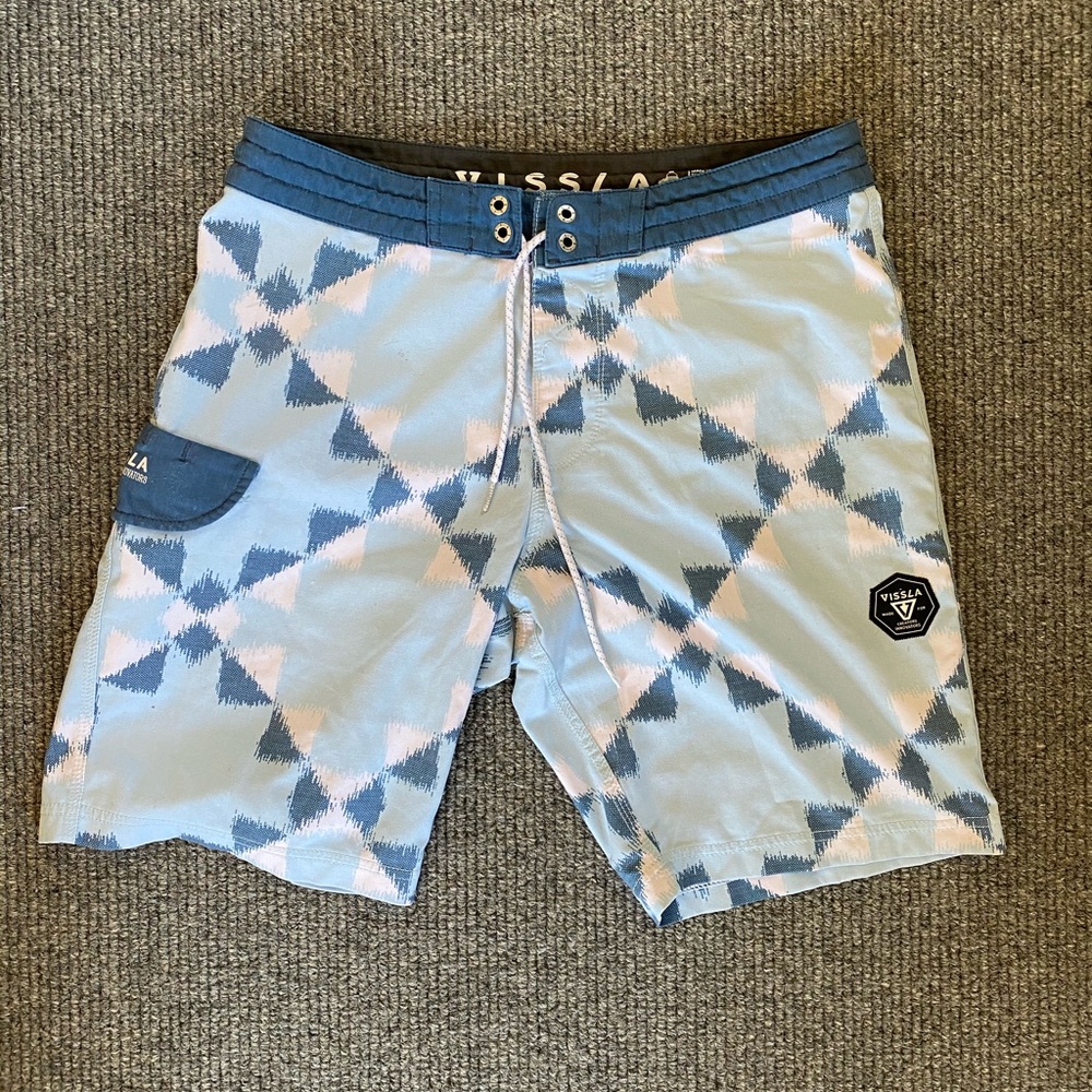 Blue Vissla board shorts